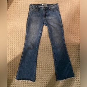 RSQ DEAD STOCK Y2K Low Rise Flare Dark Blue Jeans Skater